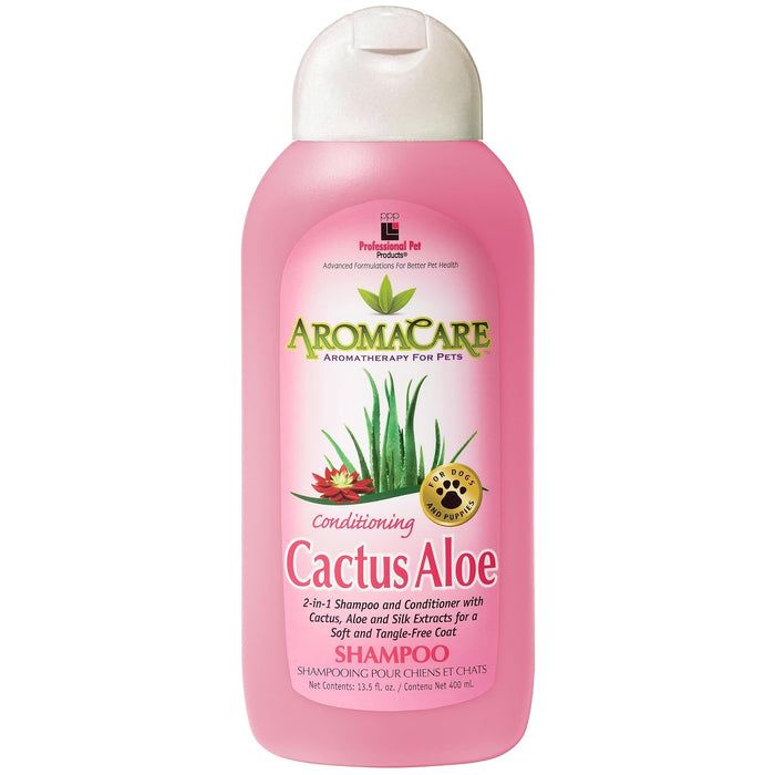 PPP Pet Aroma Care Conditioning Cactus Shampoo, 13-1/2-Ounce