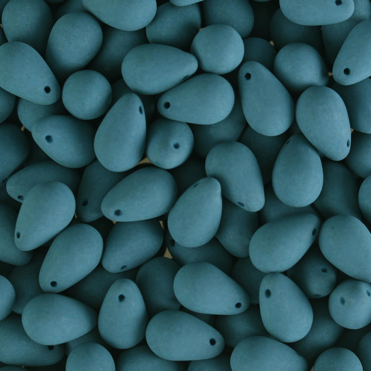 John Bead Craft Bead, 6x9mm, Teal Blue