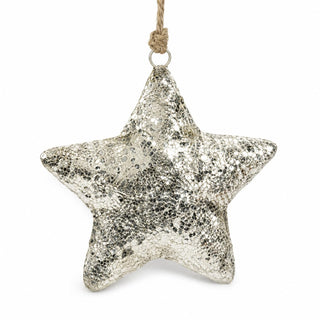 Melrose 86665 Star Ornament, 6.5-inch Height, Iron