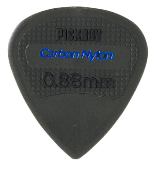 Osiamo Pickboy Edge, Sharp Tip, Carbon/Nylon, 0.88mm, 10 picks