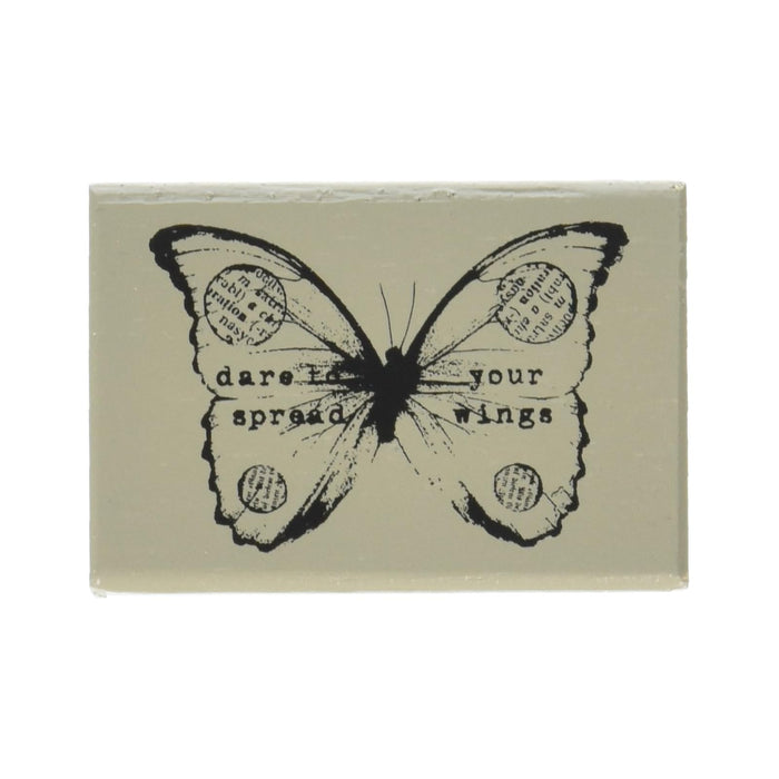 PRIMA MARKETING INC Rubber Stamp, Wood Mounted Stamps-Butterfly, Multicolored