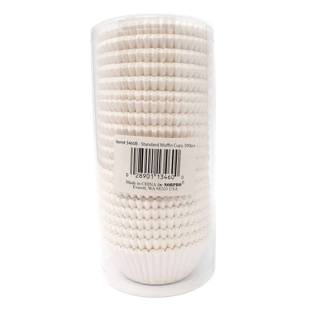 Norpro Baking Cup, standard, White