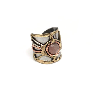 Anju Ring, One Size, Stainless Steel