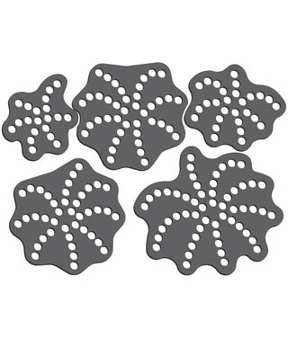 Rhinestone Genie Fireworks Small Magnetic Rhinestone Template, Black