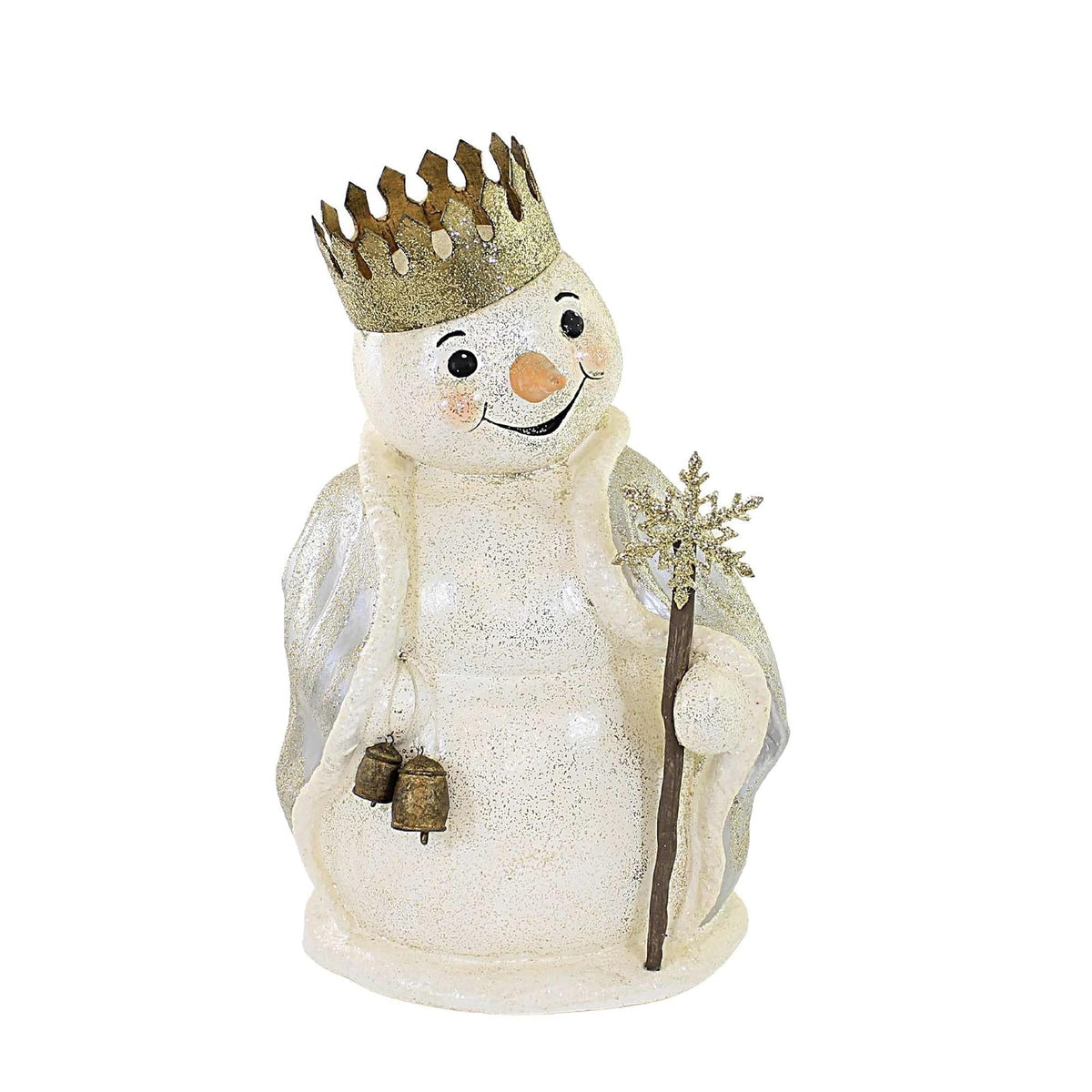 Bethany Lowe Figurine, 8" X 8" X 14", Gold,silver