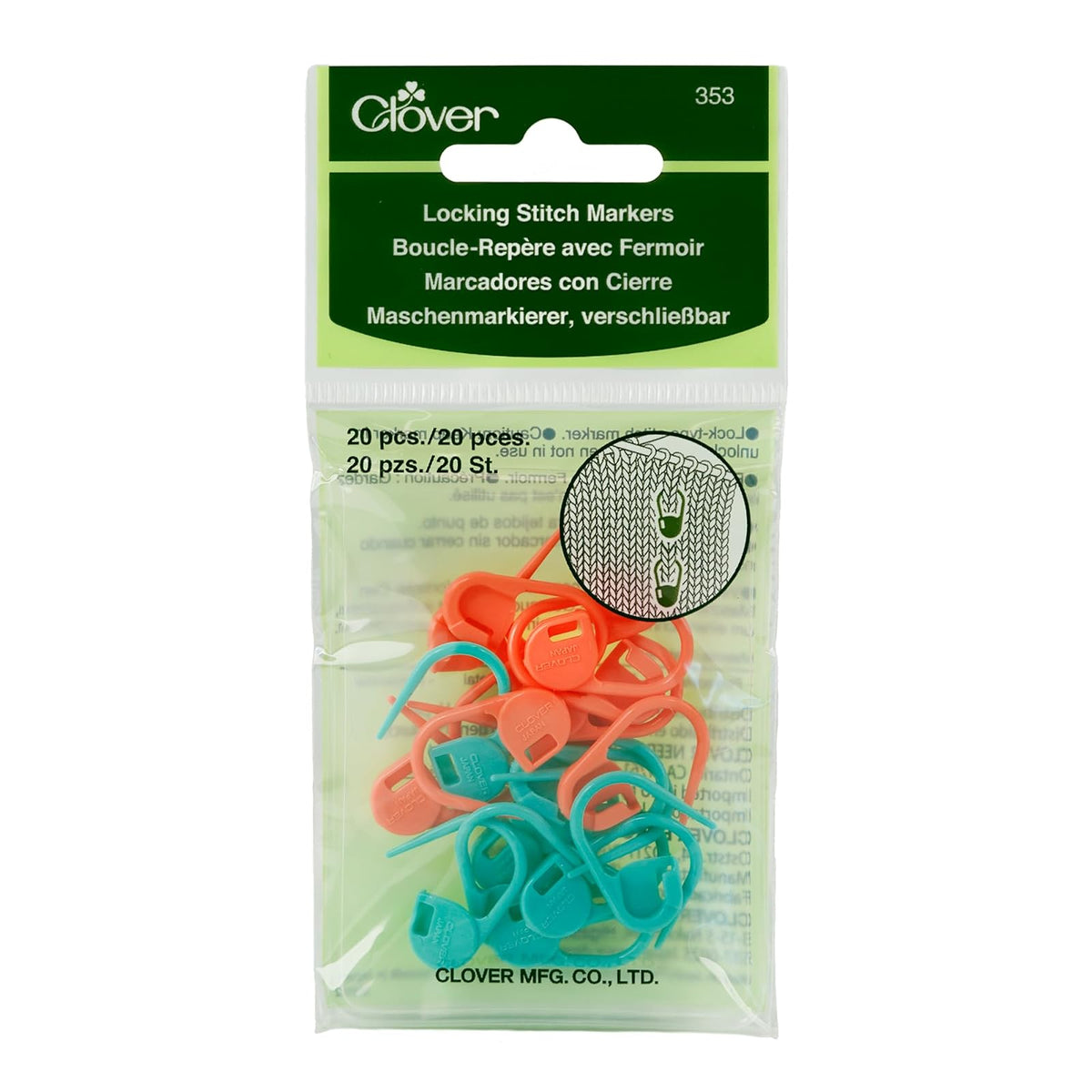 Clover 353 Lock Ring Markers