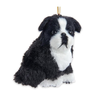 Kurt S. Adler Hanging Ornament, 3.5 x 3 inch, Black and White