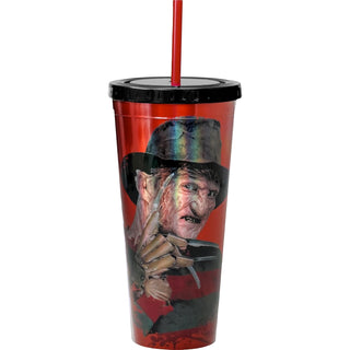 Spoontiques Drinking Cup, 20 Ounces, Freddy Krueger
