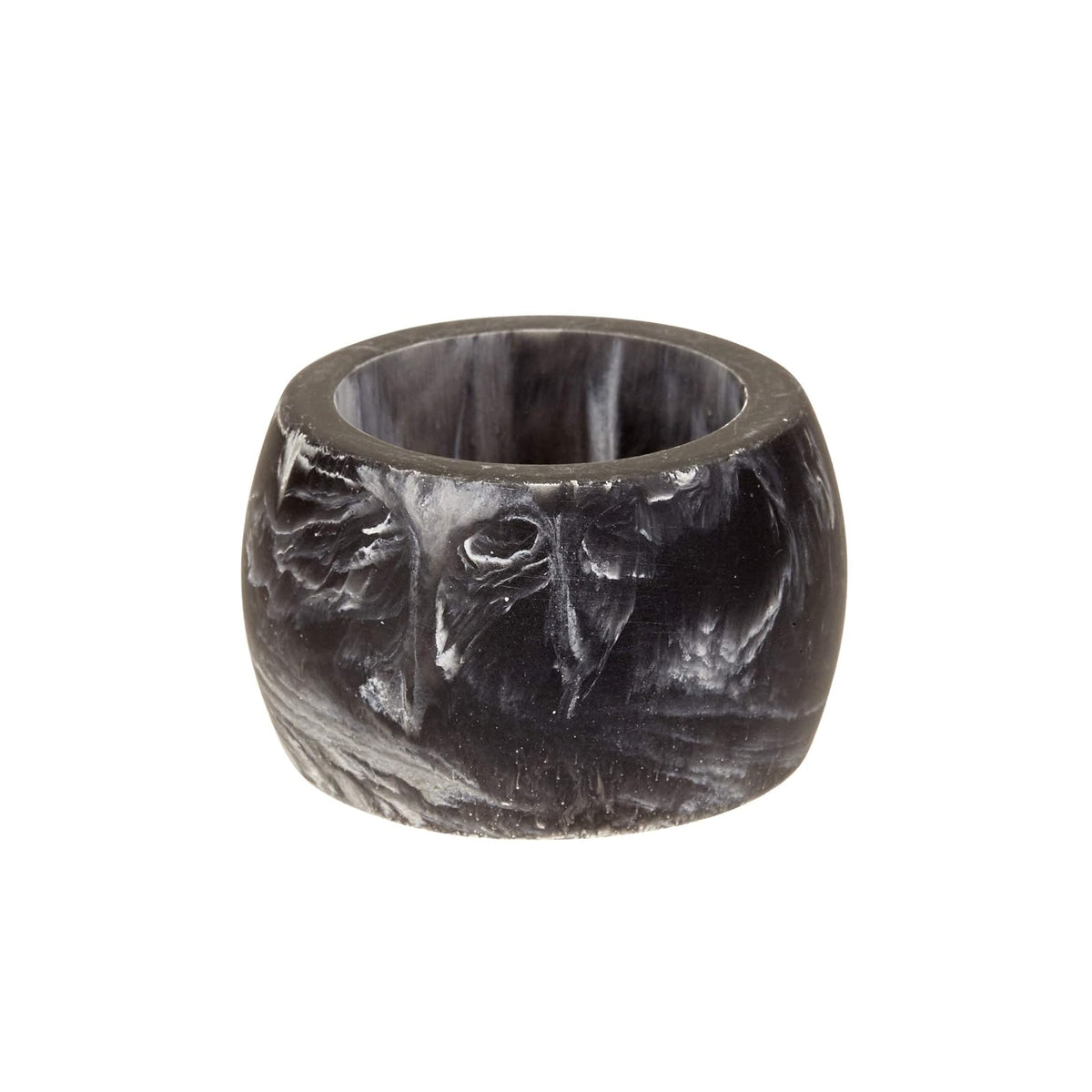 Harman Napkin Ring, 2 x 2.25 inches, Black