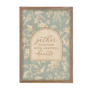 P. Graham Dunn Decorative Signage, 18" W x 26.5" H, Gather Together