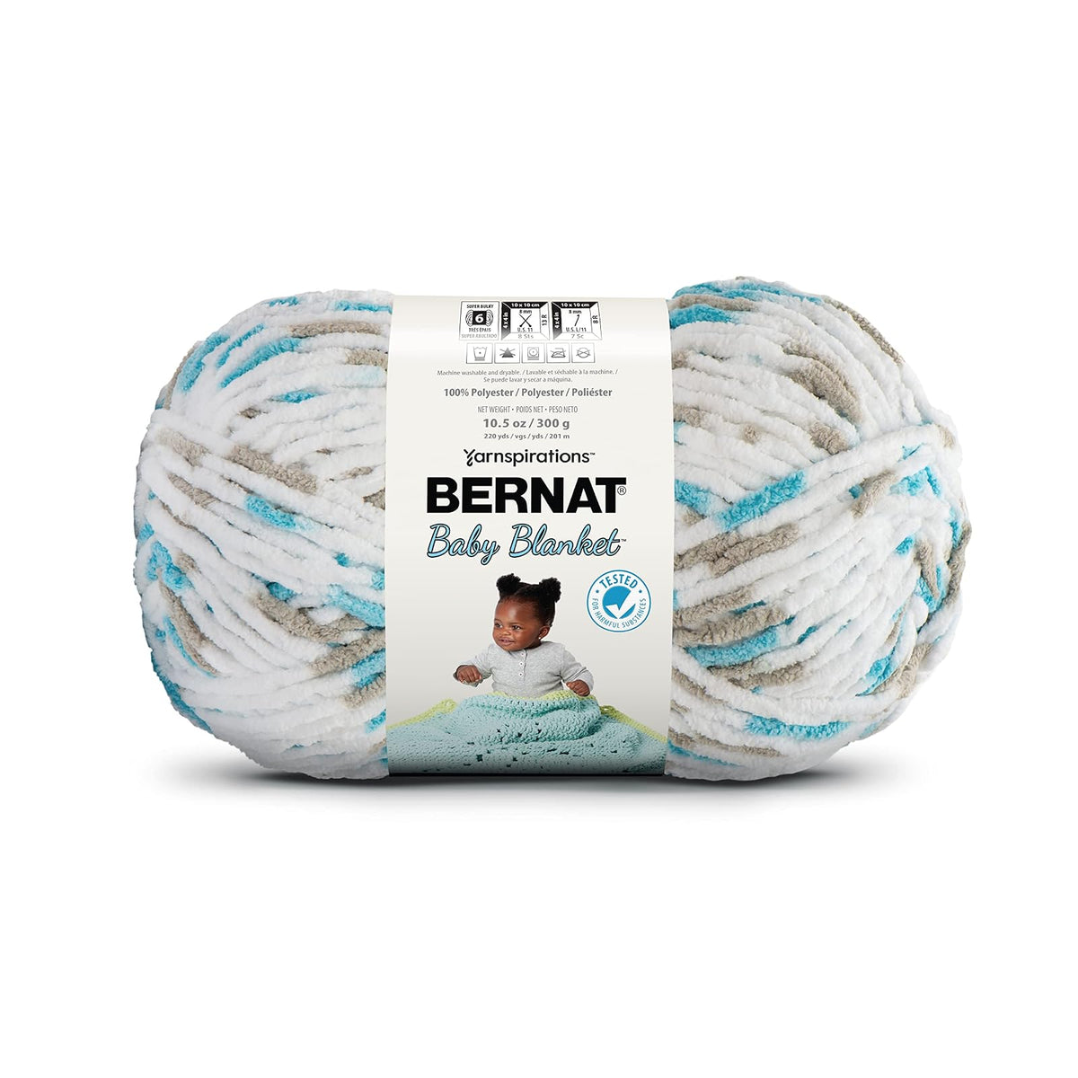 Bernat Yarn, 1 Pack, Little Teal Dove