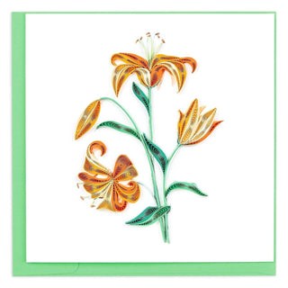 Quilling Card Greeting Card, 6 in. x 6 in., Multi