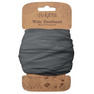Karma Hairband, 1 Count (Pack of 1), Gray