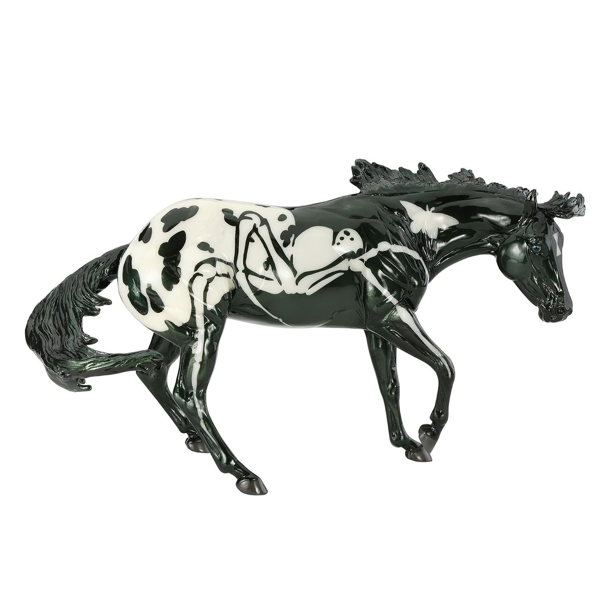 Breyer Toy Figure, 9.5 inches, Green, White