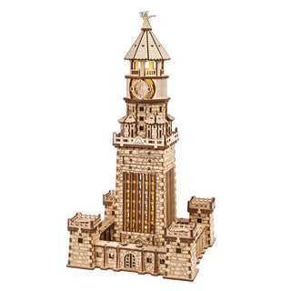 Ugears Puzzles, 12.2 Inch, Brown