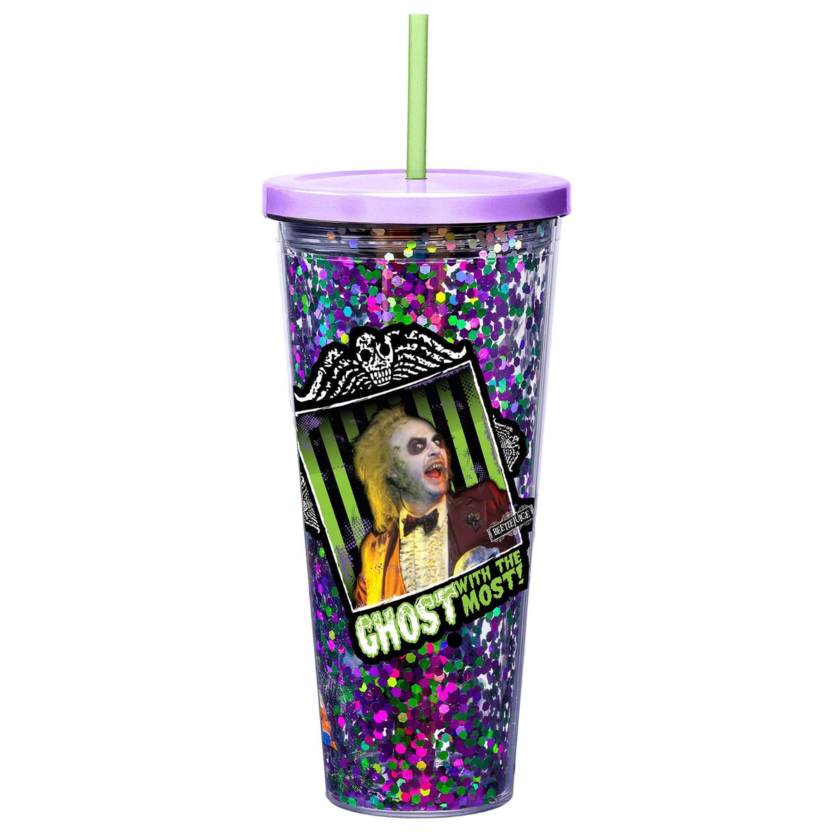 Spoontiques Drinking Cup, 32 Ounces, Beetlejuice