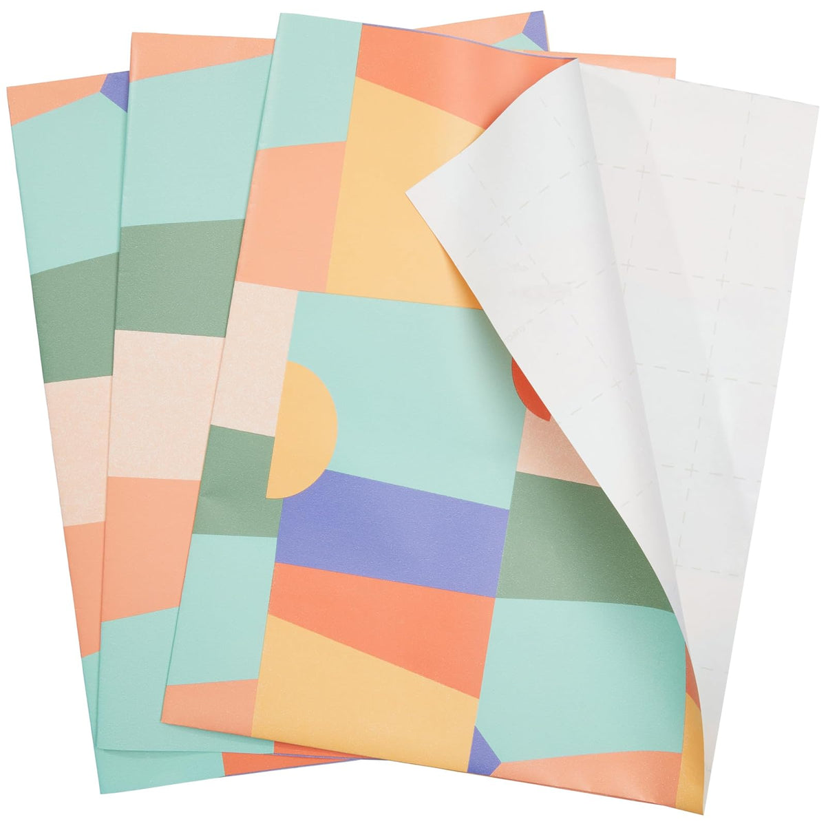 The Gift Wrap Company Gift Wrap, 3 Sheet (Pack of 1), Modern Multicolor