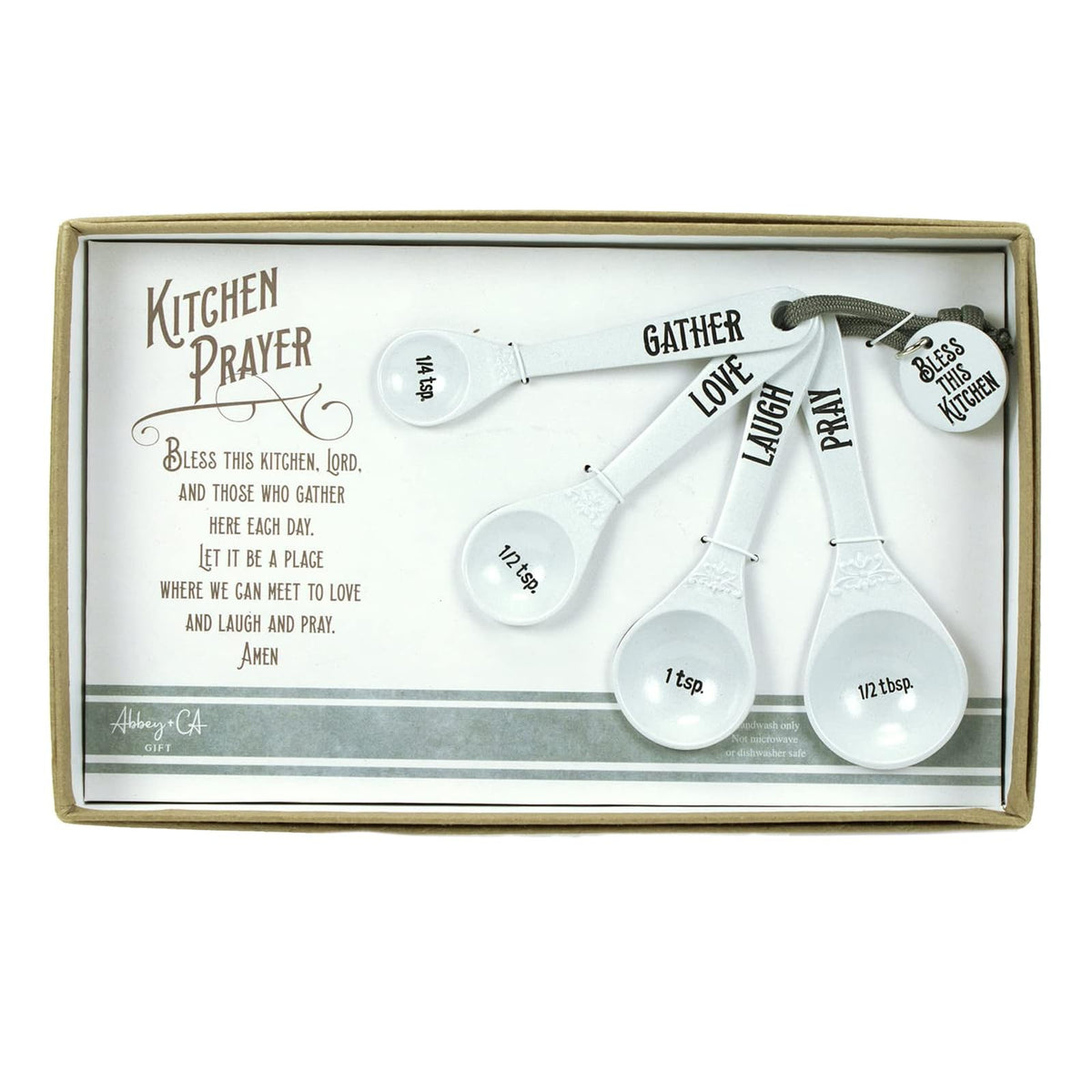 Cathedral Art Measuring Cup, One Size, Light Grey