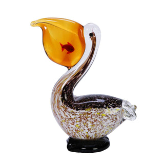 Beachcombers 7'' Glass Pelican Figurine