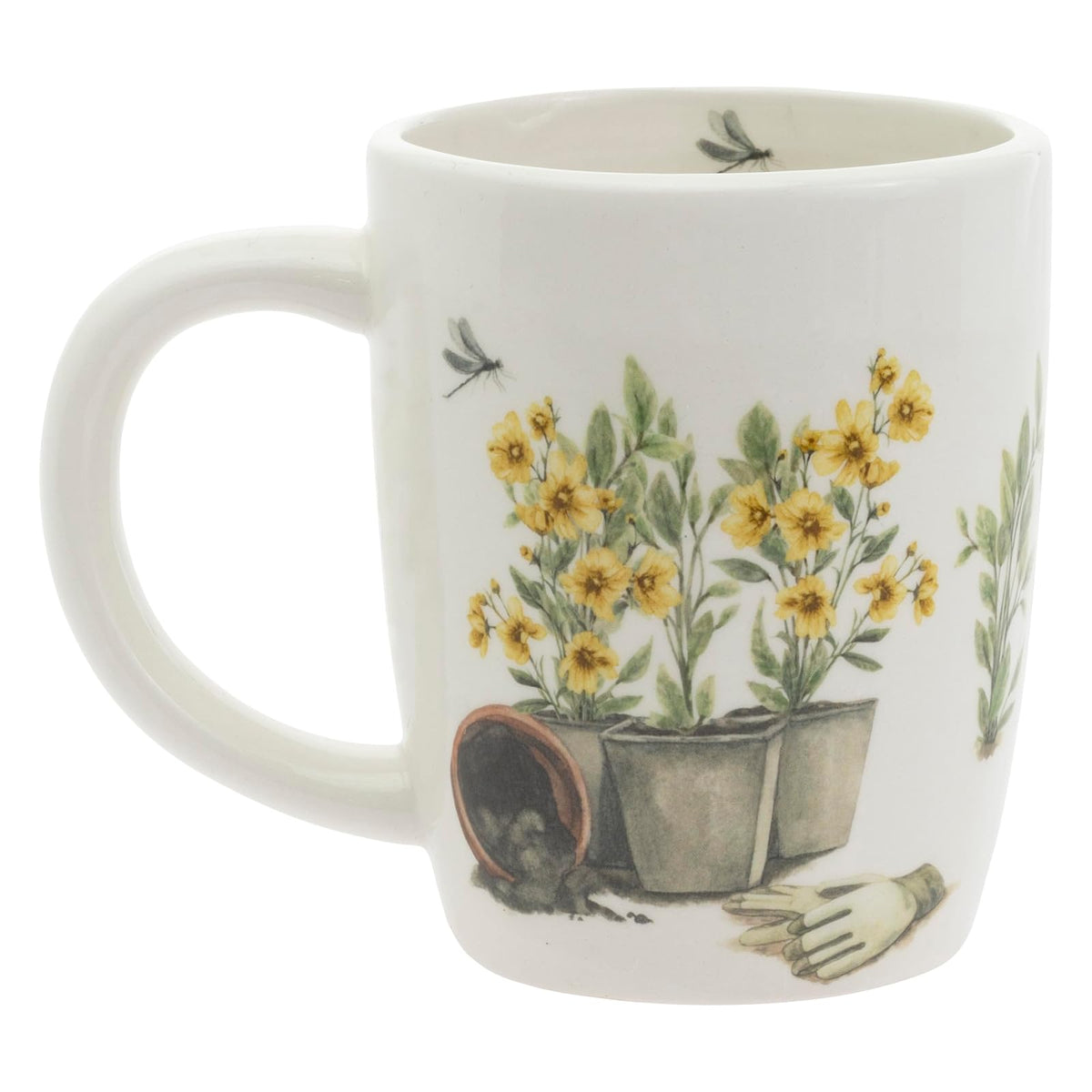Boston International Drinking Cup, 12 Ounces, Garden Flowers