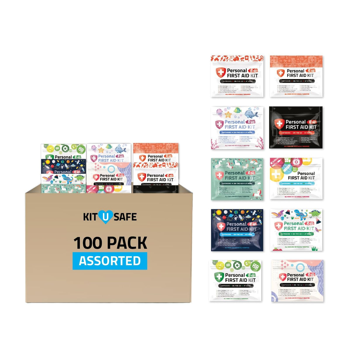 pH Advantage First Aid Kit, Individual Kits, White