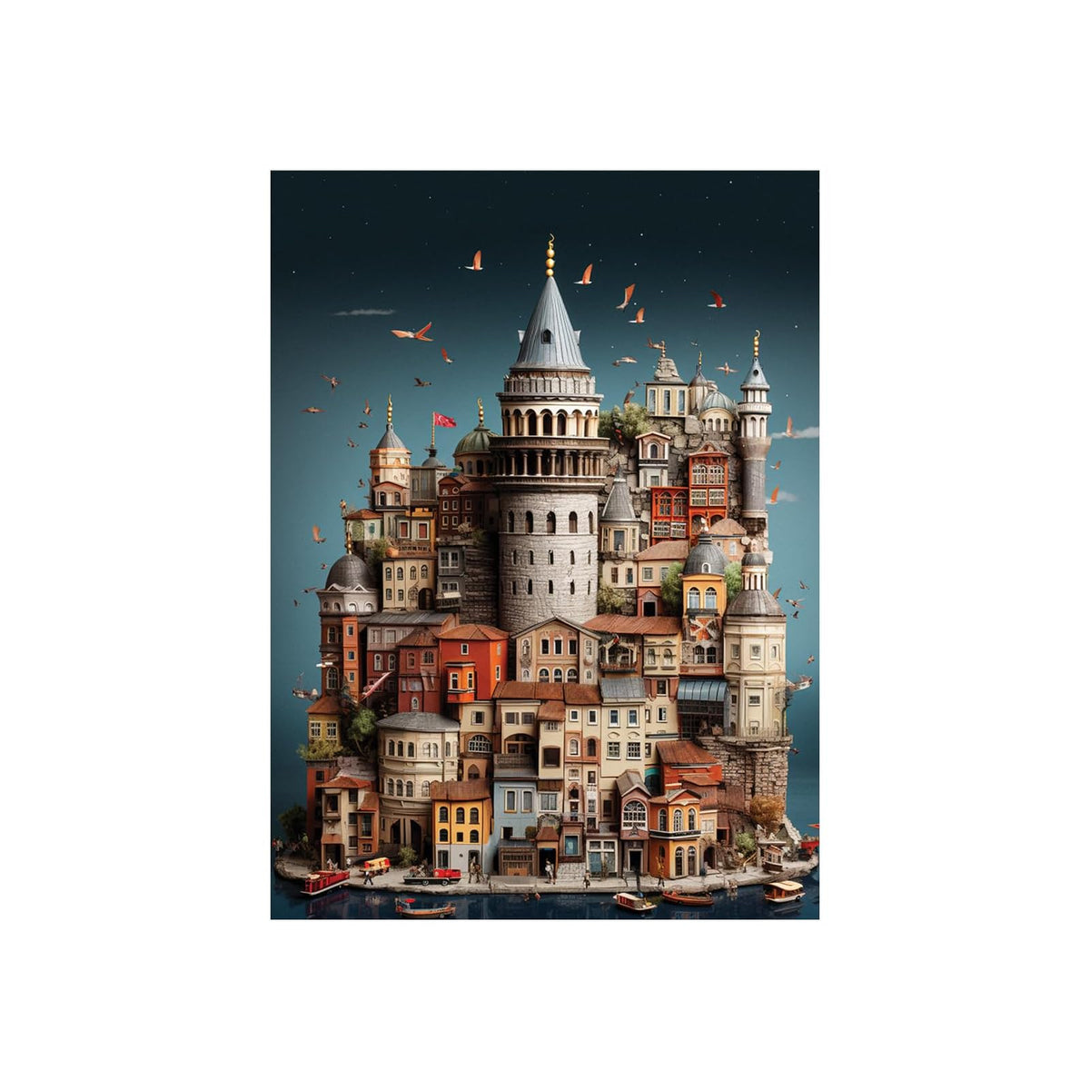 Anatolian Puzzles, 1000 pcs Jigsaw puzzle, Galata, 1000 Piece Jigsaw Puzzle, #11