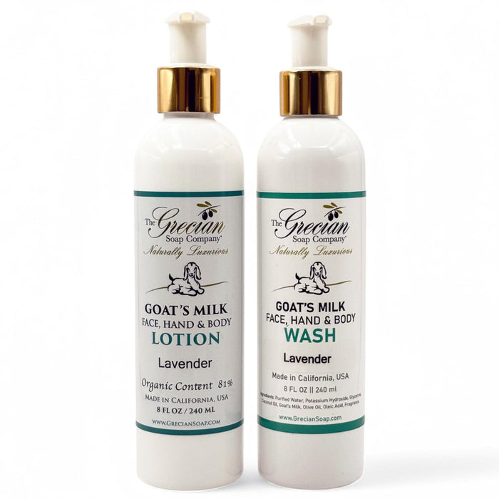 The Grecian Soap Company Skin Care Agent, 8 Fl Oz (Pack of 2), White