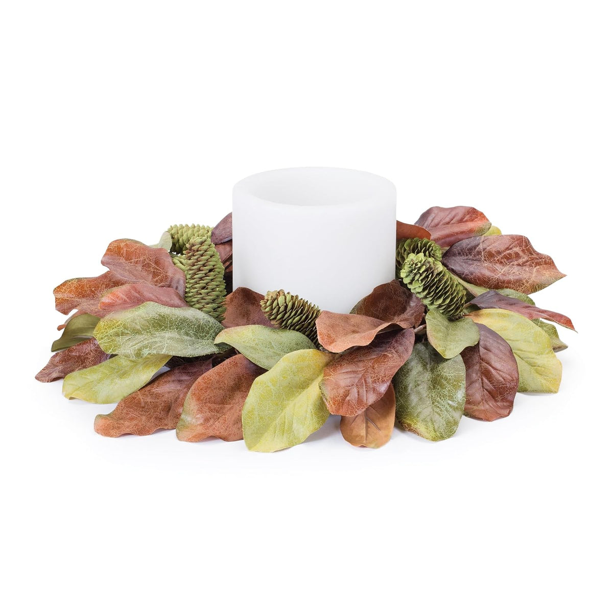 Melrose Candle Holder, 17", Orange