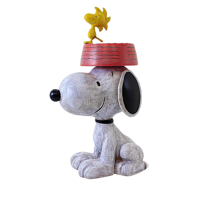 Giftware by Roman Inc, Peanuts Snoopy Bird Feeder, Garden, 7.75" H