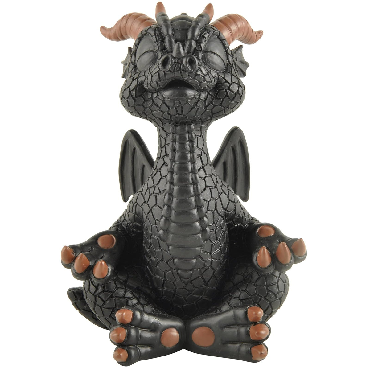 JFSM INC. Figurine, Height: 5.5" x Width: 3" x Length: 3", Black