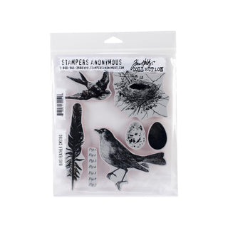 Stampers Anonymous Rubber Stamp, 7"X8.5", Multi-colour