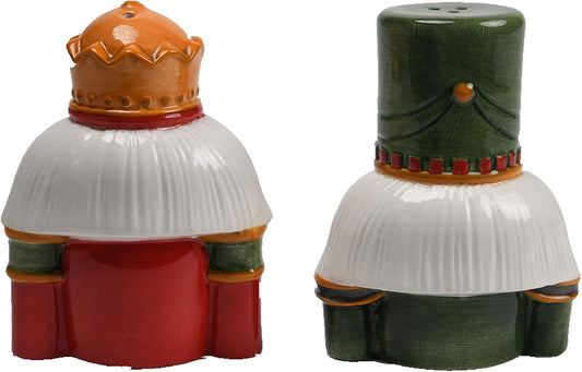 Comfy Hour Farmhouse Home Decor Collection Nutcracker Salt & Pepper Set, Dolomite