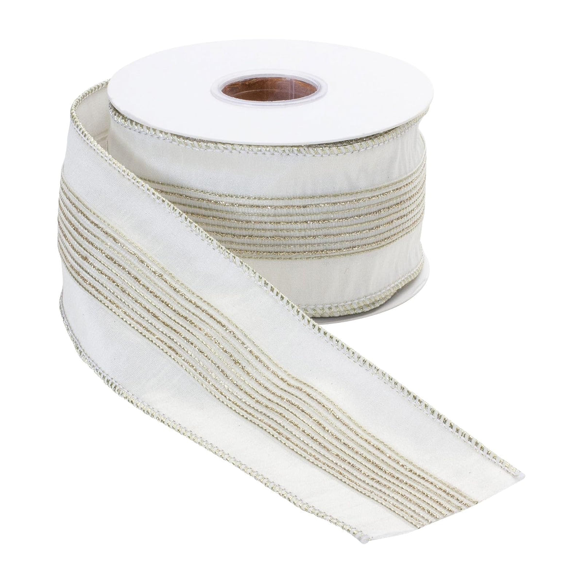 Melrose Decorative Ribbon Trim, yds., silver