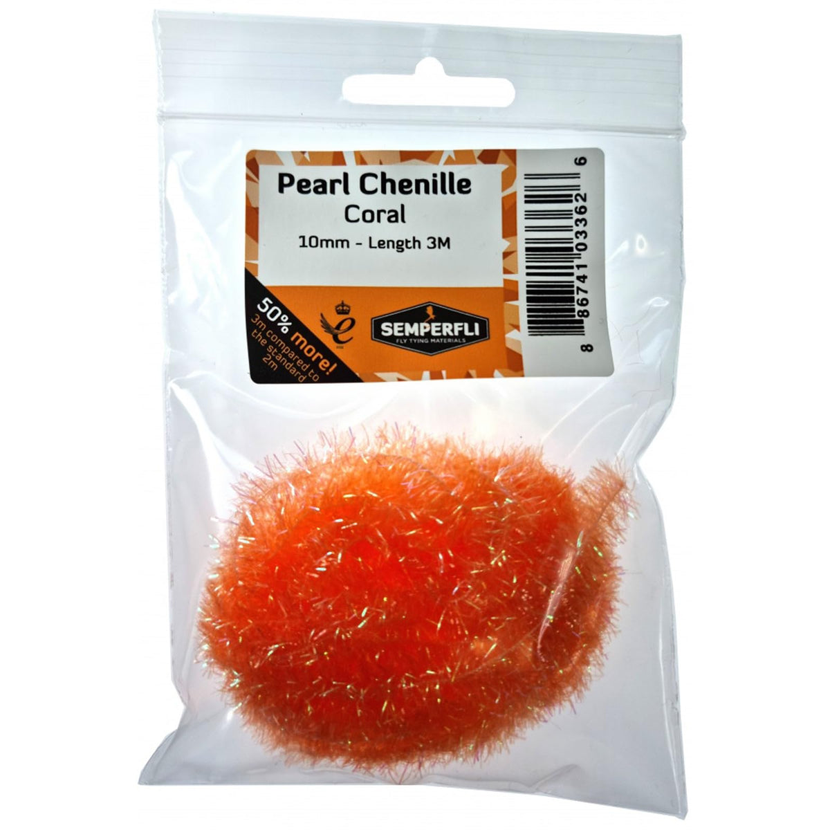 Semperfli Fishing Line, 10mm Large, Coral