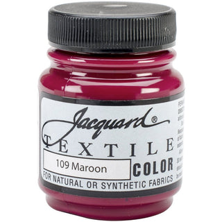 Jacquard Textile Paint 2.25 Oz Maroon