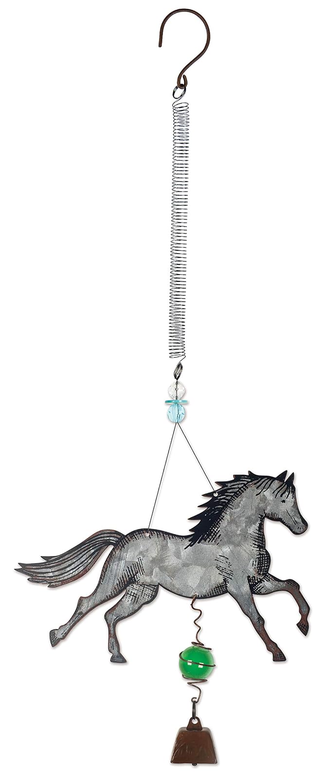 Sunset Vista Designs Farm Fresh Horse Bouncy Hanging Decoration