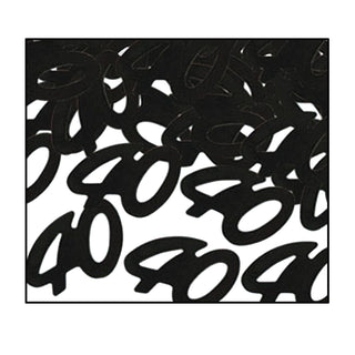 Beistle Confetti, Standard Size, Black