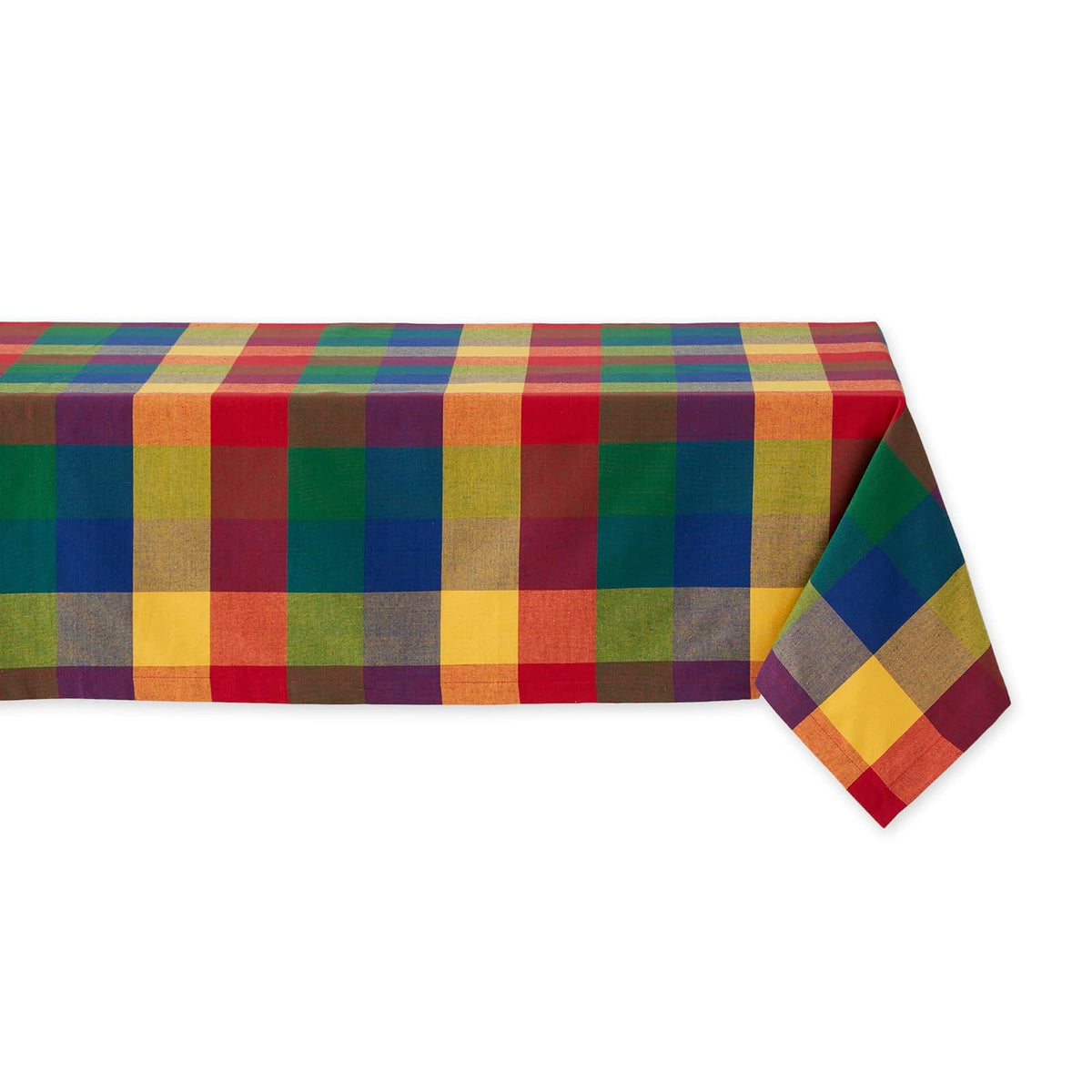 DII Tablecloth, 52" x 52" (Rectangular), Summer Check