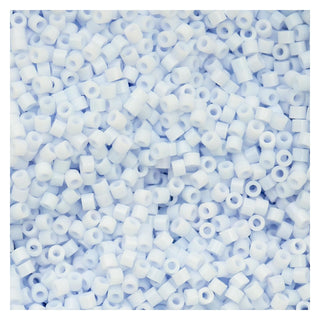 John Bead Craft Bead, Size 11, Blue Cloud Matte Macaron