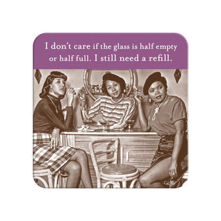 Shannon Martin Design Drink Coaster, 3.75-Inch, Multicolor