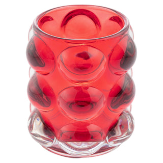 Karma Candle Holder, One Size, Red