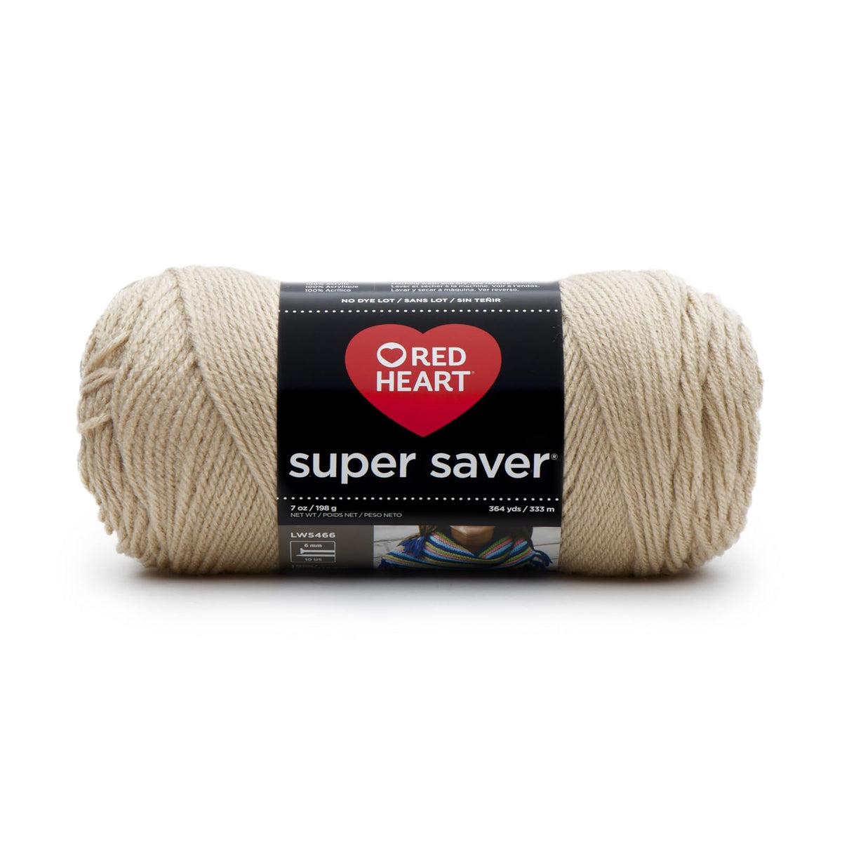 Red Heart Yarn, 1-Pack, Buff