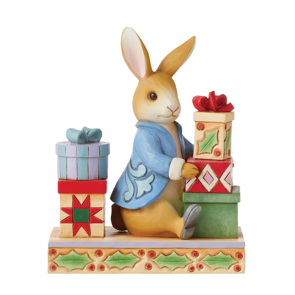 Enesco Figurine, 3.94" L x 2.36" W x 5.12" H, Multicolor