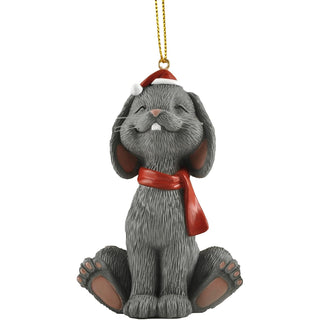 JFSM INC. Hanging Ornament, Grey, Classic