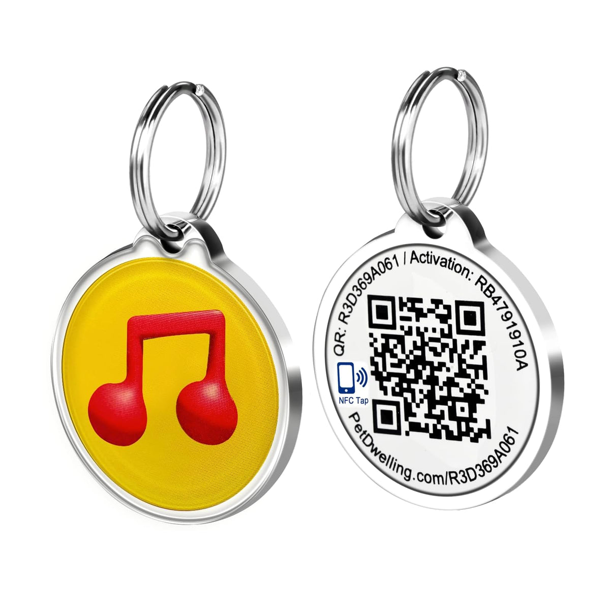 Pet Dwelling Label, 29mm x 1.5mm, Nfc.jy-d Major