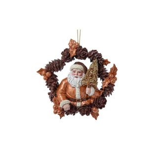 Kurt S. Adler Wreath, 4.5 Inch, Multicolor