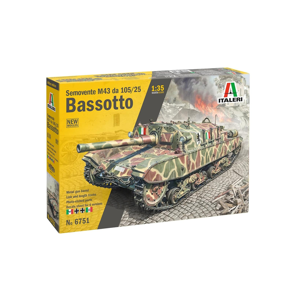 Italeri Art Craft Kit, 17 cm, Military