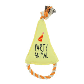 Pavilion Gift Company Pet Toy, 6", Yellow, orange, and black
