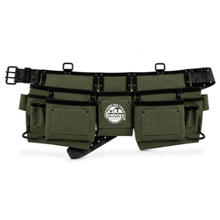 Graintex Tool Belt, 28" to 50" (2" wide), Hunter Green