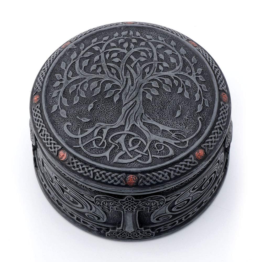 Veronese Design World Tree Of Life Trinket Box